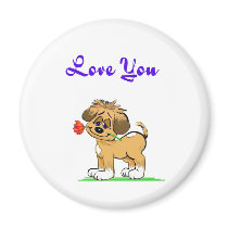 Love You magnets