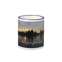 Love you Grandpa!-Sunset at Thousand Islands Mug
