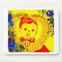 Love You Kitsch  by Katie Pfeiffer mousepads