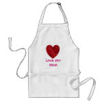 Love you Mom Apron