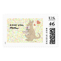 Love you, mom postage by jsoh Love you, mom postage