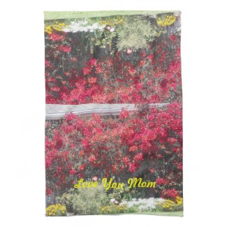 Love You Mom Tea Towel kitchentowel