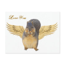 Love You_ Postcard by ELENNE Love You_ Postcard