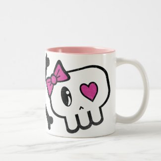 Love you Skull Mug Cute and Trendy mug