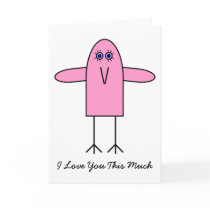 Love You This Much Greeting Cards