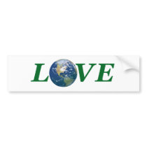 Love Your Earth bumper stickers
