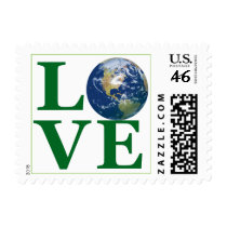Love Your Earth postage by artogram Love Your Earth postage