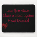 Love Your Heart mousepad