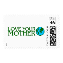 Love Your Mother Earth Postage Stamp