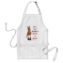 Love your 'NEIGH'bor Horse Rescue aprons by creationhrt Love your 'NEIGH'bor Horse Rescue aprons