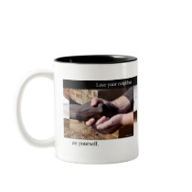 Love Your Neighbor mug