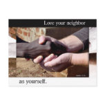 Love Your Neighbor postcard
