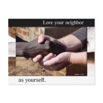 Love Your Neighbor postcard
