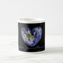 Love Your Planet Coffee Mug mugs