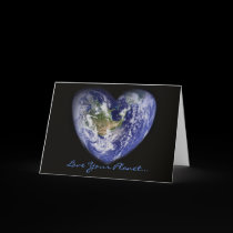 Love Your Planet Greeting Card