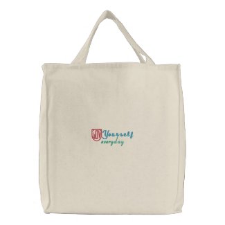 Love Yourself Everyday Embroidered Bag embroideredbag
