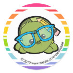 Loveable Smarty Turtle stickers