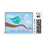 Lovebird gets Lovebug Postage postage