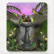 LOVEBIRD HAVEN mousepad