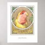 Lovebird Nouveau Poster