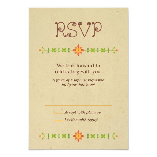 Lovebird Owls Wedding RSVP Custom Invitation