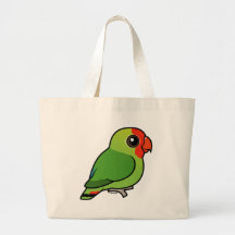 Lovebird Rojo-dirigido Bolsas De Mano