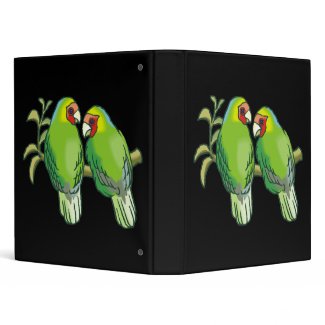 Lovebirds (2) binder