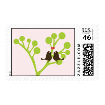 Lovebirds (Blush Pink) Postage postage