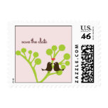 Lovebirds (Blush Pink) Postage Stamp