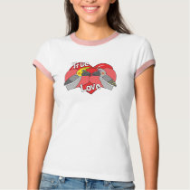 Lovebirds Cartoon Cockatiels Apparel t-shirts