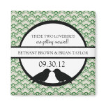 Lovebirds Collection Save the Date Magnet