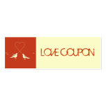 Lovebirds Love Coupon