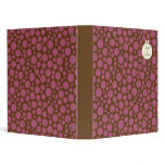 Lovebirds (Polka Dot) Wedding binders