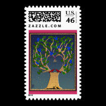 lovebirds postage