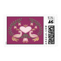 Lovebirds Postage Stamps by irishcountry Lovebirds Postage Stamps
