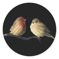 Lovebirds Sticker