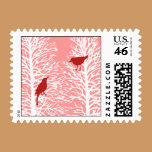 Lovebirds Valentine Postage stamps
