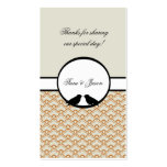 Lovebirds Wedding Favor Gift Tags Business Card Templates