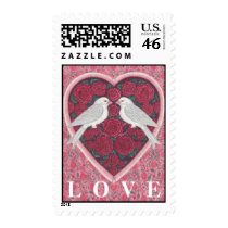 Lovebirds Wedding Postage ~ 1 oz.