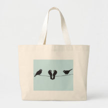 Lovebirds y amigos bolsas de mano