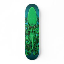 Lovecraft skull skate deck