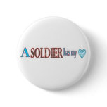 loved by a Soldier Pin