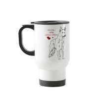Loved By A White German Shepherd mugs