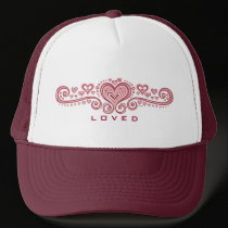LOVED Hearts hats by SBeise LOVED Hearts hats