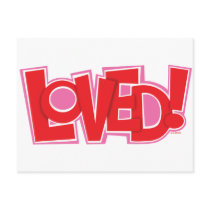 LOVED! postcards
