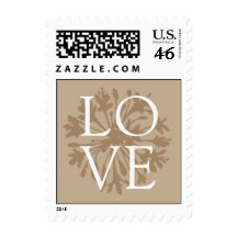 loveflower postage stamps