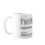 LoveHelvetica Bastardised Mug