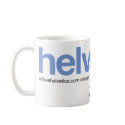 LoveHelvetica BlueBell Mug