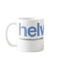 LoveHelvetica BlueBell Mug