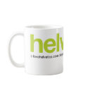 LoveHelvetica Lime Mug